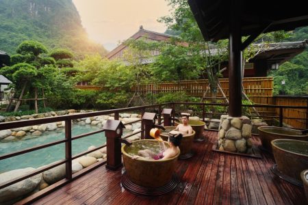 Hilton Onsen Quang Hanh Resort: Trải nghiệm tắm khoáng nóng giữa thiên nhiên